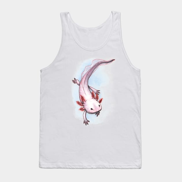 AXOLOTL Tank Top by PaperTigress